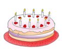 birthday ideas cake clip art