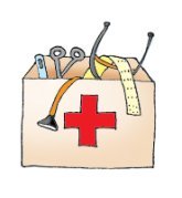 first aid kit medical clipart