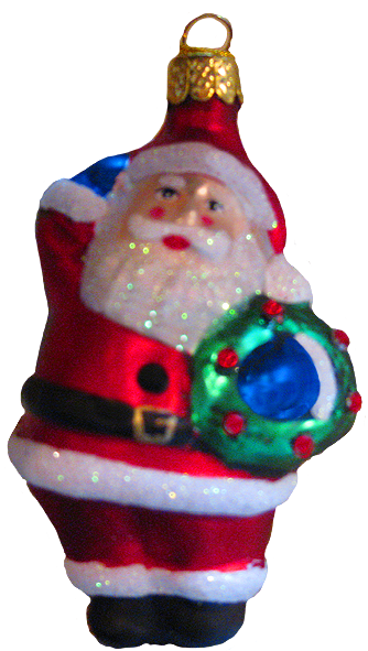 santa Claus ornament for the Christmas tree