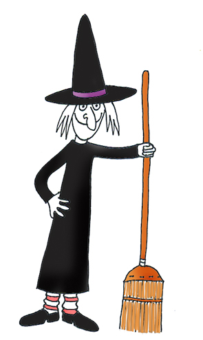 halloween graphics witch