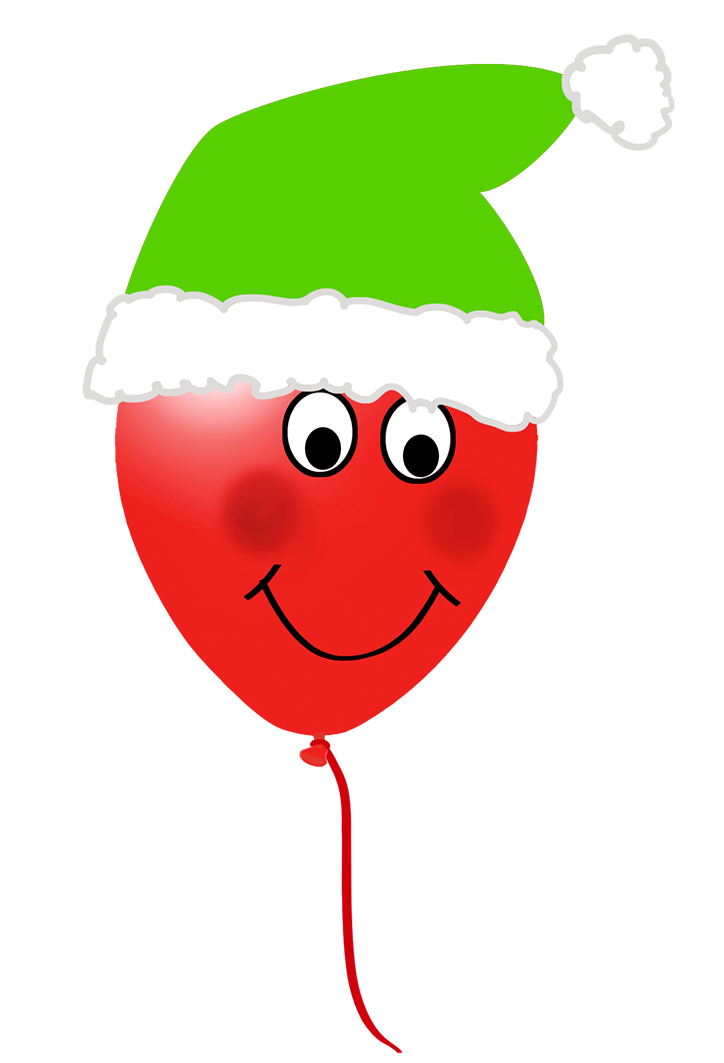 Christmas elf balloon