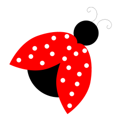 red ladybird clipart