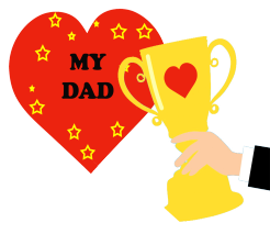 recognition for love on father's day