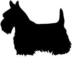 Scottish terrier silhouette