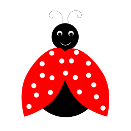 cartoon ladybird drawing