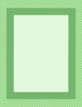 green spotted frame