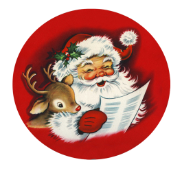 Download Charming Vintage Christmas Clip Art
