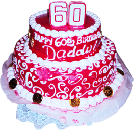 60 year birthday cake for dad