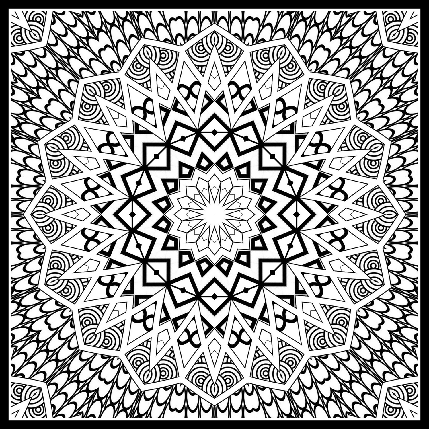 pattern for coloring