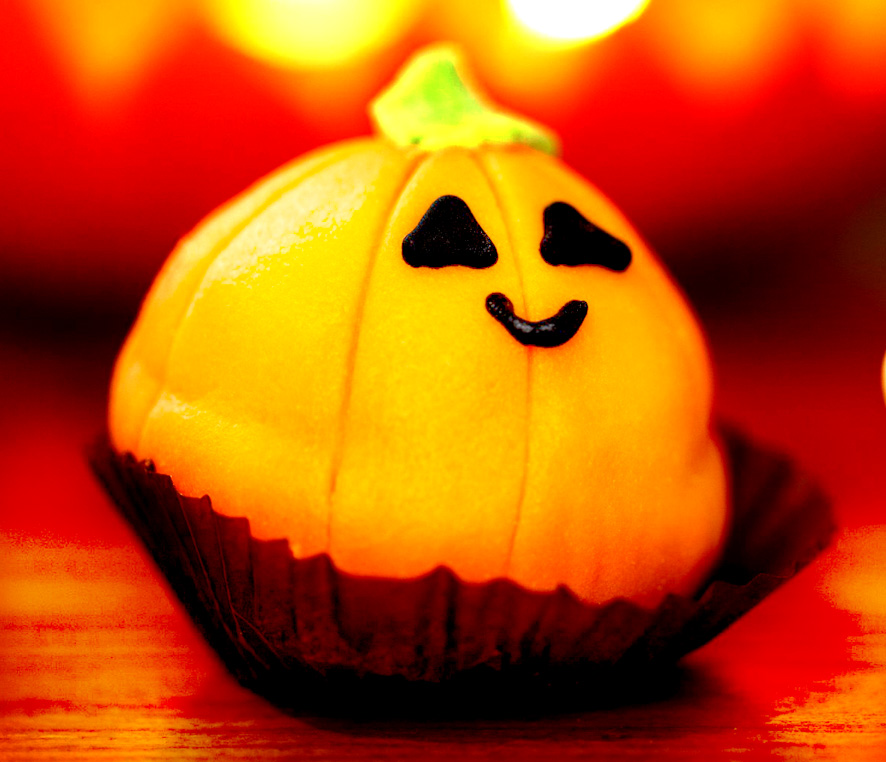 pumpkin cup cake