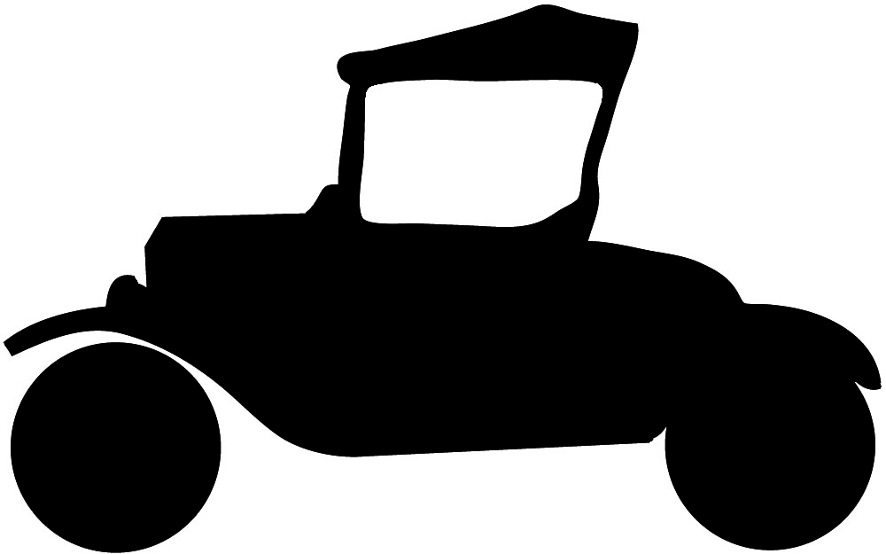 silhouette of Ford T