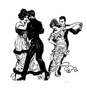 victorian dancing couples