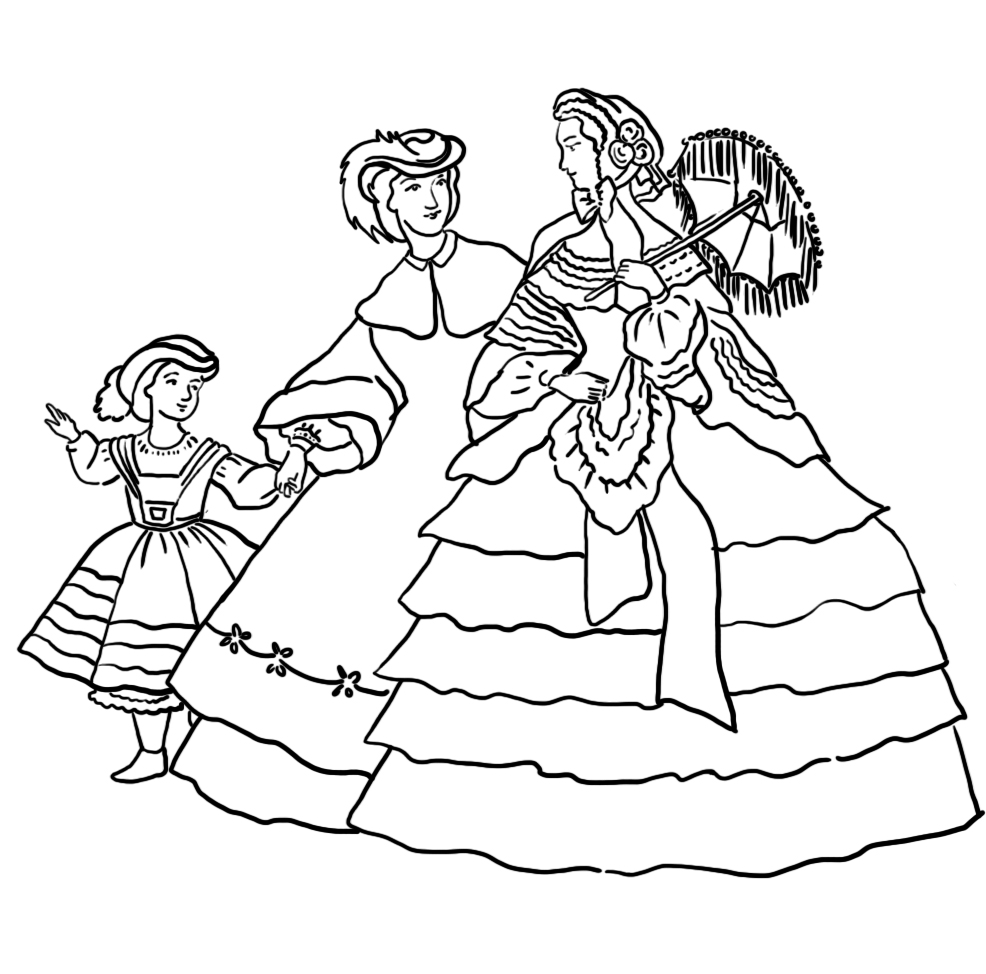 crinoline-coloring-page