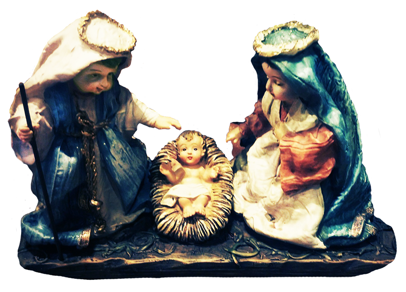 Christmas nativity scene