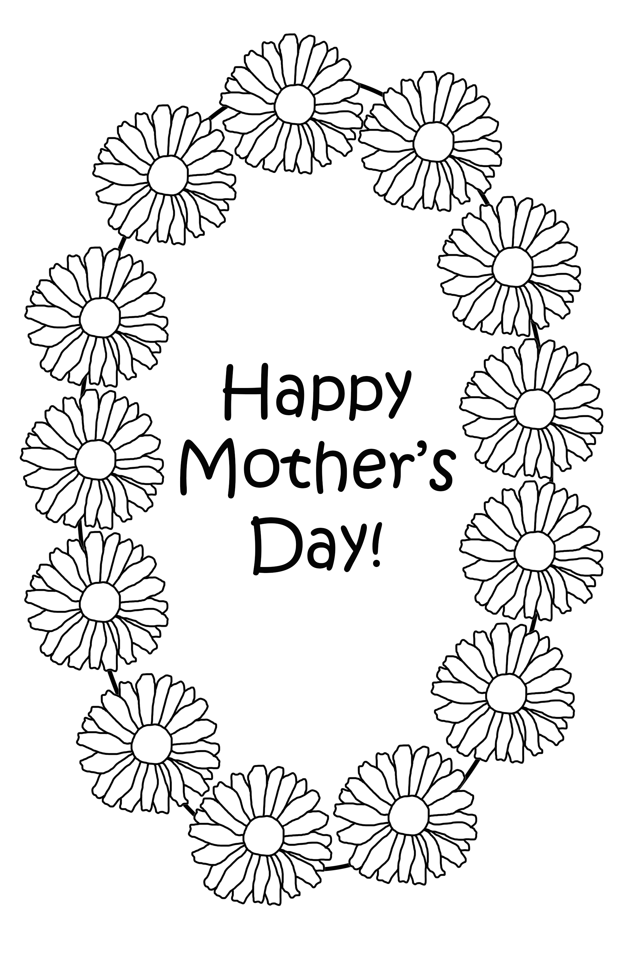 Free Printable Mothers Day Coloring Pages For Toddler vrogue co