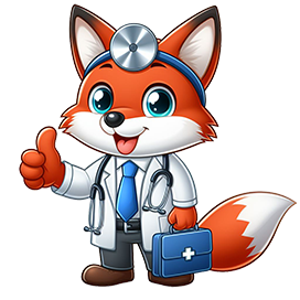 doctor clipart fox cartoone