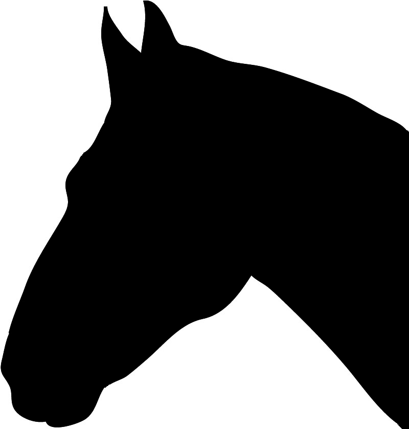 Silhouette Horses  Horse clip art, Horse silhouette, Horse stencil