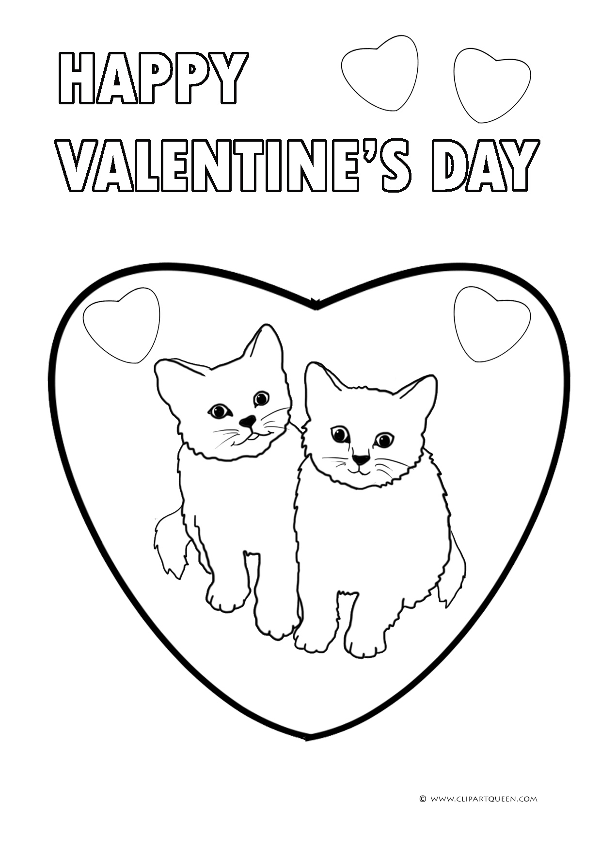 Download 15 Valentine's Day coloring pages