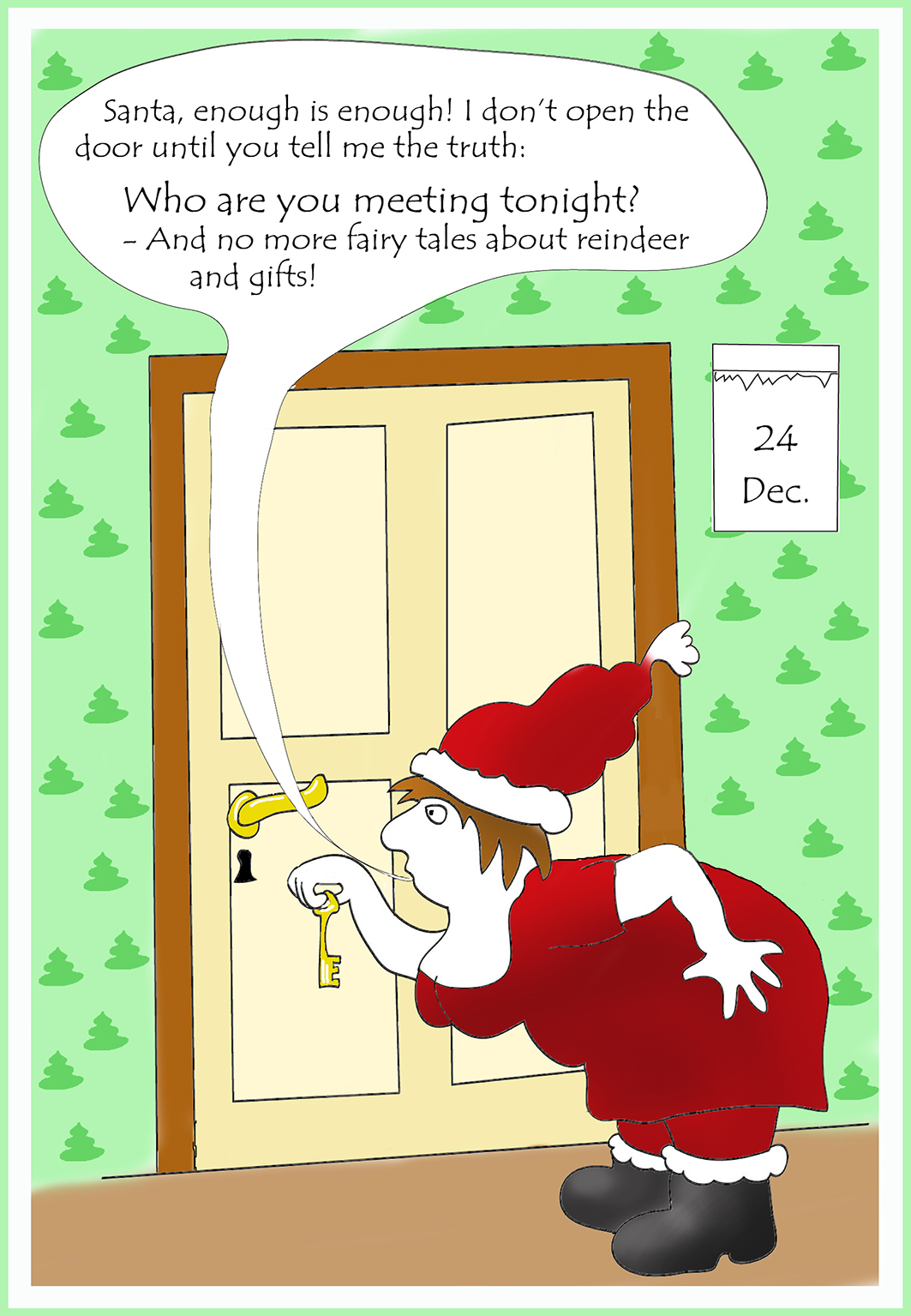 Free Printable Funny Christmas Greeting Cards