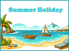 Summer holiday clipart