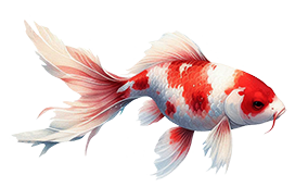 koi fish clipart