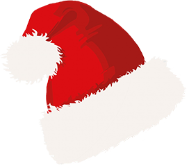 Santa's hat image