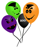 sidebar halloween balloons