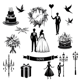 wedding clipart